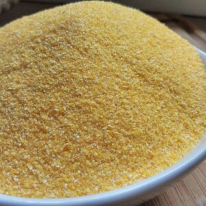 Cornmeal before cooking- Popo le Chien, 2016 (Wikimedia)