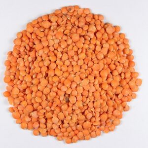 "Split Red Lentil" by Sanjay Acharya is licensed under CC BY-SA 4.0.